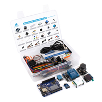 Kit de Modules et Composants Électroniques LAFVIN Complet Basique pour Débutants, Incluant Ensemble UNO et Carte de Développement Wi-Fi pour Kit Arduino R4