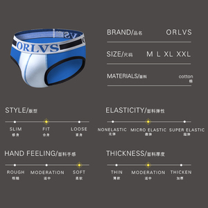 Oem para hombre Tanga Boxer para hombre breve bragas bajo ware de los hombres del boxeador - Product Image 3