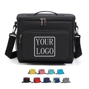 Sac à lunch portable 10L avec logo personnalisé, sac isotherme imperméable, sac de pique-nique réutilisable, sac de rangement alimentaire, sac isotherme cadeau - Product Image 1