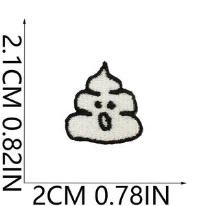 Patchs thermocollants miniatures simples en noir et blanc avec des motifs d'animaux tigre, chien, ours pour vêtements, accessoires décoratifs - Product Image 4