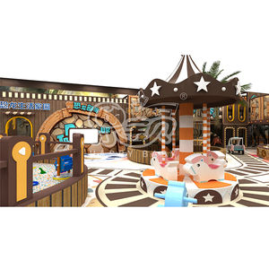 Parque Infantil Interior Interactivo con Temática de Dinosaurios Personalizado para Niños con Piscina de Arena y Pelotas - Product Image 3