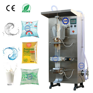 Machine d'emballage verticale pour lait, machine d'emballage automatique de sachets d'eau, machine d'emballage de sachets de jus 10-25 sachets/min - Product Image 1