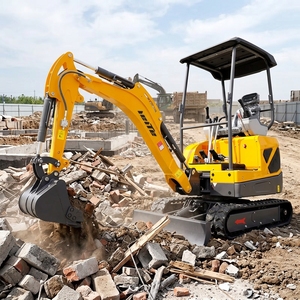 Mini Excavadora de 1.8 Toneladas con Motor Certificado por la EPA, Excavadora de Orugas con Pulgar Hidráulico, Envío Gratuito, Uso Agrícola - Product Image 4