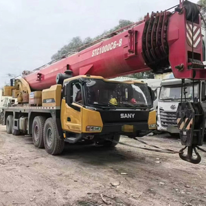 Used Sany SAC1000 100 ton Truck <b>Crane</b> Sany SAC1000 All Terrain <b>Crane</b> 100 ton Lifting Mobile <b>Crane</b> - Product Image 1