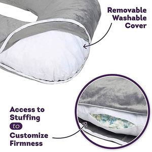 Almohada de Embarazo en Forma de U Personalizada, Almohada de Maternidad de Espuma Viscoelástica para el Embarazo - Product Image 4