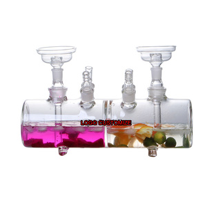 ขวดแก้วมอระกู่สำหรับสูบบุหรี่ <span class=keywords><strong>Hoki</strong></span> ICE shesha hookan หรูหรามืออาชีพ - Product Image 4