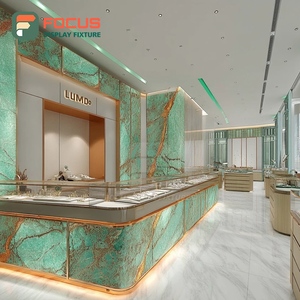 Vitrina de Joyería Minimalista para Centro Comercial, Mostrador de Joyería con Superficie Pulida para Centro Comercial - Product Image 2