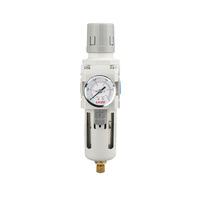   Filtre-régulateur d'air pour compresseur série AW, vanne de régulation de pression pneumatique, traitement de l'air AW2000-02