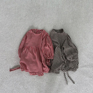 <span class=keywords><strong>Ht2025</strong></span> dài tay áo trẻ em bé cô gái kẻ sọc Dresses trẻ sơ sinh Toddler trẻ em Ruffle ăn mặc cho mùa xuân mùa thu quần áo bán buôn - Product Image 3