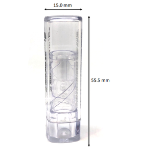 Contenedores de bálsamo labial pequeños, transparentes, 1,5g - Product Image 1