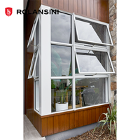 Ventana Corredera Vertical Fija Rolansini de Acero Inoxidable con Doble Vidrio Aislante Templado y Marco de Aleación de Aluminio para Cocina