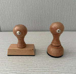 Timbro in Legno Massello Colore Naturale - Product Image 3