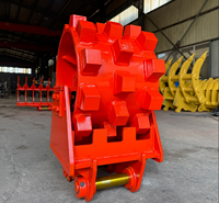 RSBM Excavator Wearable Steel Excavator Compactor Wheel untuk Dijual