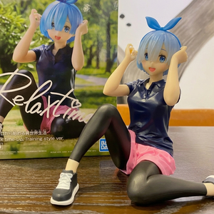 Vente en gros - Figurine d'anime en PVC officielle ReZero <span class=keywords><strong>Starting</strong></span> <span class=keywords><strong>Life</strong></span> <span class=keywords><strong>in</strong></span> <span class=keywords><strong>Another</strong></span> <span class=keywords><strong>World</strong></span> Rem en tenue de sport, collection originale en boîte - Product Image 3
