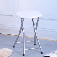 Chaise pliable blanche en bois ultralégère, circulaire, moderne, en métal, blanc, livraison gratuite