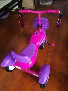 中国工厂批发廉价泡沫车轮音乐轻型婴儿三轮车儿童三轮车/EVA车轮轻型音乐绿色儿童三轮车 - Product Image 5