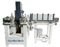 Ponceuse pneumatique flottante StarMaxMech double face à profil supérieur et inférieur, moteur 4,4 kW pour chaise en bois massif