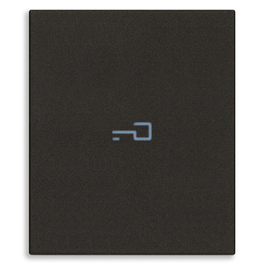 Axial Key Symbol Black Wall <b>Switch</b> 10 In Length 7.5 In Width 0.8 In Height - Product Image 1