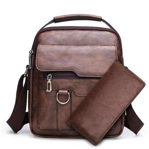 Bolso <span class=keywords><strong>de</strong></span> Hombro para <span class=keywords><strong>Hombre</strong></span>, Bolso Retro para <span class=keywords><strong>Hombre</strong></span>, Bolso Cruzado para Documentos, Gran Capacidad, Nuevo Bolso Casual <span class=keywords><strong>de</strong></span> Moda con Cartera - Product Image 3