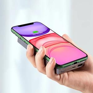 <span class=keywords><strong>Chargeur</strong></span> sans fil en bois 10000mah Power bank fabriqué en bois et en métal avec un design mince unique - Product Image 6