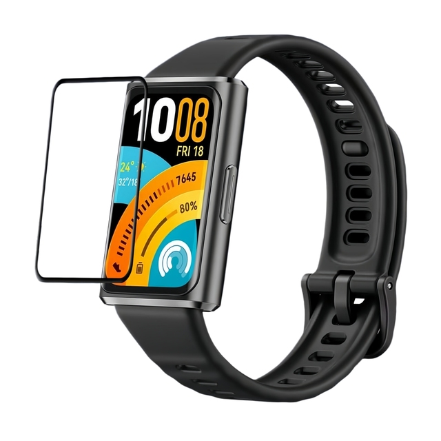 Full Screen PMMA Composite Protective Film for Huawei Band 11/11Pro Watch Screen Anti-Scratch Full Coverage Protector