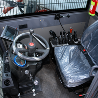 Camion malaxeur à béton autochargeur compact avec moteur et pompe haute performance pour la construction rurale, le développement logistique et les petits bâtiments