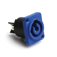 Connecteur mâle AMPHENOL HP-3-MD 3 pôles pour montage sur panneau audio, 25A 250V, prise haute intensité, en stock, expédition rapide