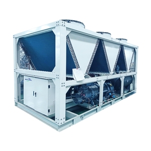 Refroidisseur d'eau à vis industriel de haute qualité pour CVC, refroidi par air, 180-1050 kW, climatiseur commercial avec moteur - Product Image 3