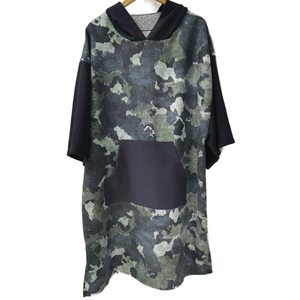 Sợi Nhỏ Thể Thao Khăn Lướt Sóng Thay Đổi Poncho Áo Choàng Bơi Áo Choàng Với Mui Xe Túi Nhanh Chóng Khô Khăn Cho Bãi Biển Lướt Sóng Lặn - Product Image 4