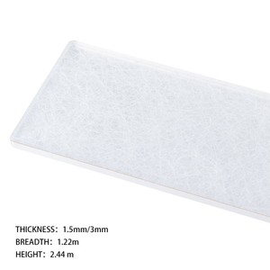 Bán nóng 1.5mm mờ đám mây bảng Lụa băng nứt bảng phân vùng nhựa tấm trang trí icicicle kết cấu Veneer tấm hội trường - Product Image 4