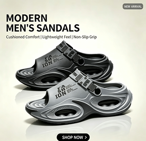 Pantofole <span class=keywords><strong>Unisex</strong></span> SIKE in EVA Nuove, Morbide e Spesse, Antiscivolo, Leggere, da Esterno, per Guida, Ergonomiche, Estive, <span class=keywords><strong>Scarpe</strong></span> di Sicurezza - Product Image 2