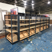 Vitrine à boissons alcoolisées, présentoir de vente au détail, éclairage LED, décoration personnalisée, design sur mesure, robuste et durable, présentoir à boissons alcoolisées