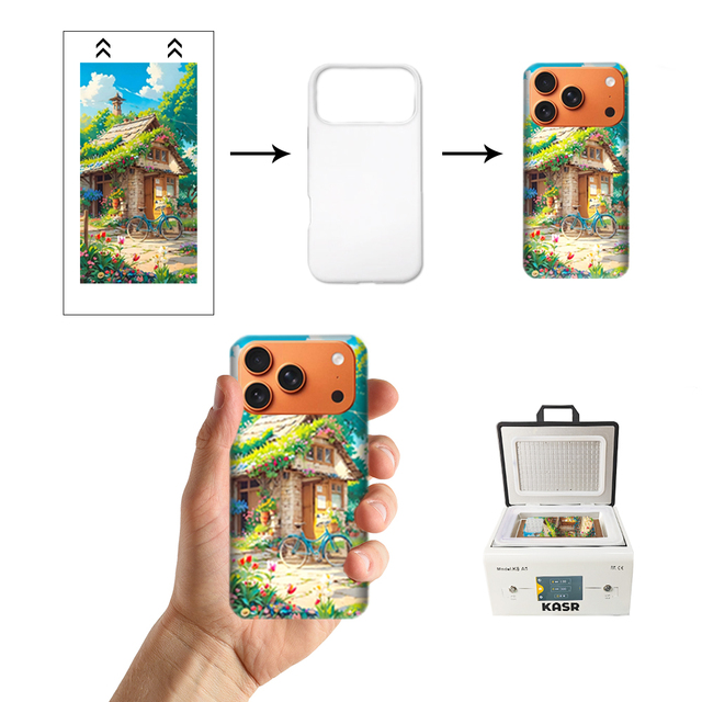 Advanced 3D Sublimation Phone Case Machine with Universal Mold, CE FCC EMC Certified for Retail Production