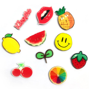 Aimant de réfrigérateur en acrylique personnalisé en gros, design fruits, souvenir de décoration intérieure - Product Image 1