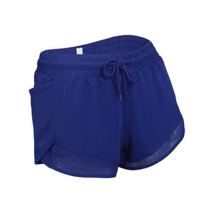 סט 2 חלקים של חולצת טי קצרה עם רשת נושמת, מותן גבוה וגומי, ומכנסיים קצרים, ספנדקס/ניילון, ייבוש מהיר, ליוגה - Product Image 6