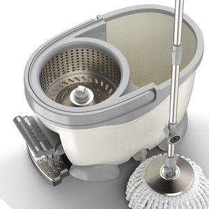 Dễ dàng làm sạch ma thuật chân đạp <span class=keywords><strong>360</strong></span> quay xoay lau và xô đặt cho hộ gia đình Làm Sạch Sàn - Product Image 2
