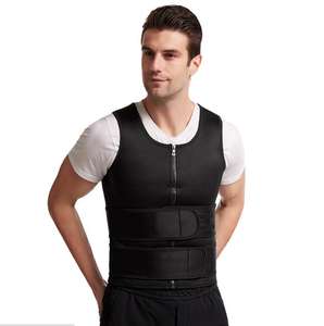 Nuevo Chaleco Moldeador de Cintura para Hombre, Chaleco de Sauna con Doble Cinturón, Chaleco Reductor de Abdomen, Chaleco Quemagrasas, Camiseta Moldeadora, Cinturón de Fitness - Product Image 2