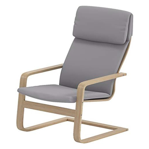 Chaise à bascule suspendue Chaise longue Fauteuil de salon à bascule en bois suspendu moderne pour adultes - Product Image 6