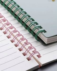 Factory Custom Academic Year <b>Day</b> Notebook Monthly Weekly Inspirational Undated Agenda Spiral Journal <b>Planner</b> - Product Image 3