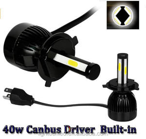 Faros Delanteros LED <span class=keywords><strong>G20</strong></span> de 4 Lados COB de 80 W de Alta Potencia H1 H4 para Automóvil, Motocicleta, Luces de Conducción Automática, Ahorro de Energía, Duraderas - Product Image 5