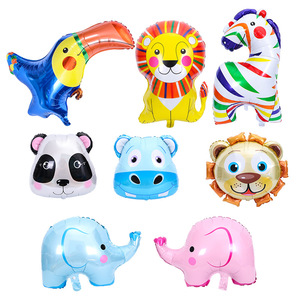 Ballons en aluminium <span class=keywords><strong>cirque</strong></span> pour bébé, pièces, dessin animé, Clown, perroquet, Lion, fournitures décoratives pour <span class=keywords><strong>anniversaire</strong></span> bébé, carnaval, nouvelle collection - Product Image 2