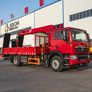 Vente Flash : <span class=keywords><strong>Camion</strong></span> de fret HOWO 8 tonnes avec système de grue de type <span class=keywords><strong>Hiab</strong></span> pour l'exportation - Product Image 2