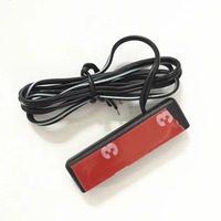 Feu arrière LED super blanc pour plaque d'immatriculation de moto et voiture, feu de recul et de frein