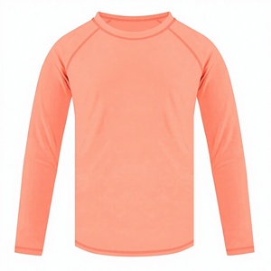 Nouveau T-shirt à manches longues pour enfants, sous-vêtement de printemps, coupe ajustée, finition enduite, style tendance, UPF50+, 100% polyester - Product Image 2