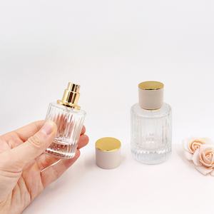 30ml/50ml/<b>100ml</b> Capacity Portable <b>Travel</b> Clear Glass Perfume Spray Screw & Crimp <b>Bottle</b> with Lid 100pcs MOQ Screen Printing - Product Image 5