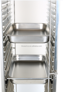 Carrito utilitario de acero inoxidable Premium de 6/15/16/20 niveles GN Pan - Product Image 3