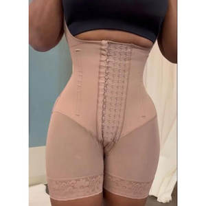 Yüksek sıkıştırma karın kontrol ayarlanabilir kayış Shapewear karın kontrol Fajas colombody as tam vücut şekillendirici sahne 3 Fajas kadınlar - Product Image 6