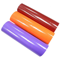 Rollo de Vinilo de PVC Brillante y Mate de 0.61/1.22*50m, Vinilo Adhesivo de Colores para Plotter Autoadhesivo