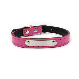 New Arrivals Comfortable Adjustable PU Leather <strong>Dog</strong> <strong>Collar</strong> Solid Pet <strong>Collar</strong> for Small Medium Large <strong>Dogs</strong> Hot Sale <strong>Dog</strong> <strong>Collar</strong> - Product Image 4