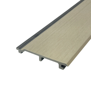 Panel de Pared Compuesto de Madera y Plástico Impermeable con Diseño Clásico Acanalado para Interiores/Exteriores para Hoteles, Salas de Estar, Villas y Salones - Product Image 3